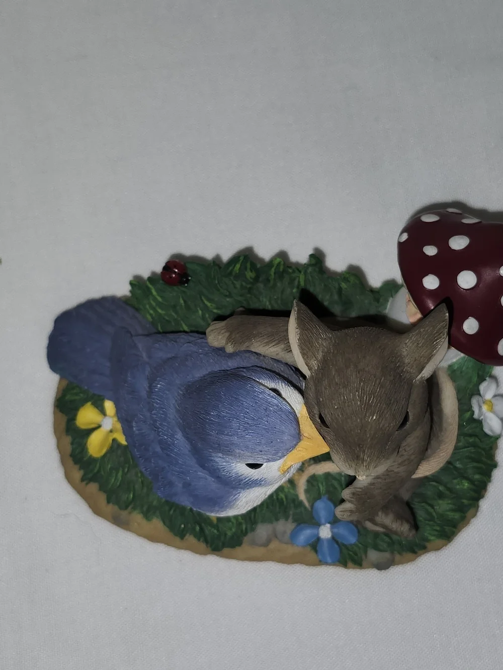 Bluebird & Mouse Fitz & Floyd Charming Tails 